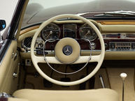 1965 Mercedez Benz 230 SL Maroon 113042-10-0101396